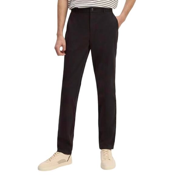 Everlane The Performance Chino | Uniform Deep Black Slim fit 34x32 NWT - Picture 1 of 7
